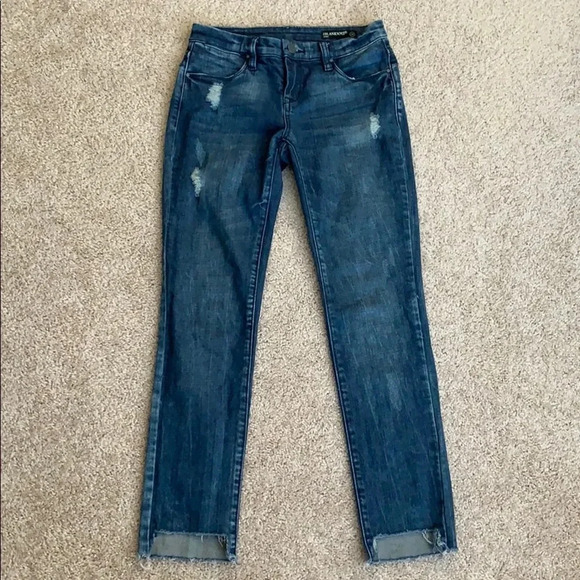 Blank NYC distressed jeans sz 24 - Picture 1 of 7